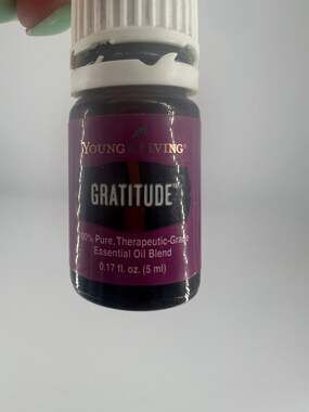 Young Living Gratitude Essential Oil 5 ml Homeopathic Aromatherapy 90% Full